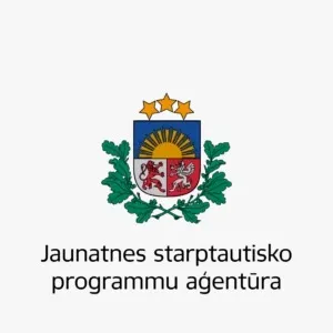 Jaunatnes starptautisko programmu aģentūras atbalsta logo