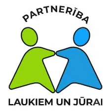 Partnerība laukiem un jūrai logo, atbalstītājs Tukumā